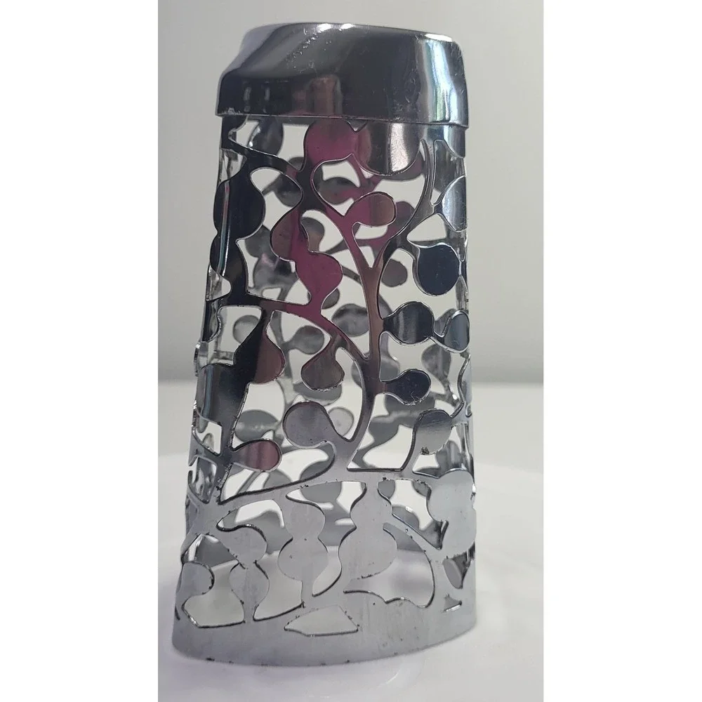 Bath & Body Works Soap Sleeve Silver Leaf Botanical Decorative Holder